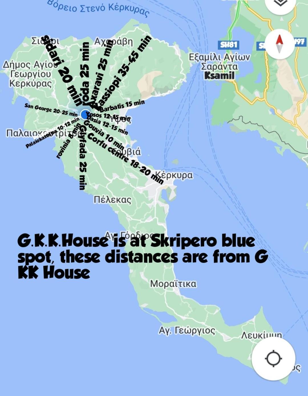 Gkk House Private Swimming Pool Luxury House Βίλα Σκριπερό Εξωτερικό φωτογραφία